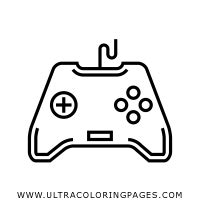 Gamepad Coloring Page Ultra Coloring Pages