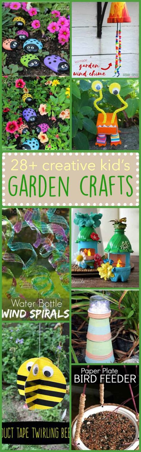 These zen gardens for kids are so easy and fun to make! Kid's Garden Crafts: 28+ creative ideas for the little ones