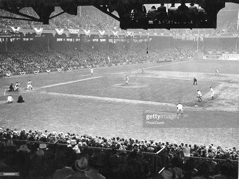 General View Of Ebbets Field As The New York Giants And The Brooklyn