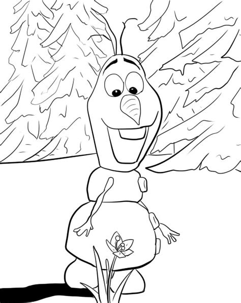 Frozens Olaf Coloring Pages Best Coloring Pages For Kids