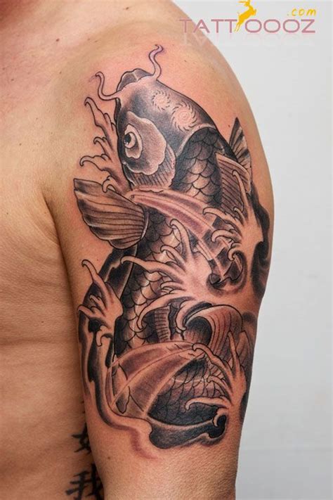 Japanese Koi Fish Sleeve Tattoo Tattoo Ideas Pinterest