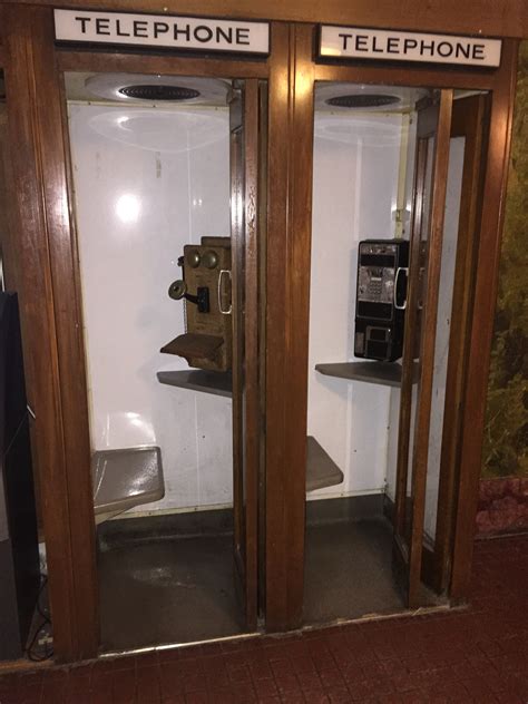 Old Phone Booths At The Hotel Lafayette In Buffalo Ny The Payphone
