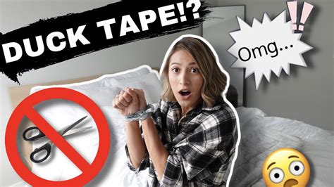 Duck Tape Challenge Funny Youtube