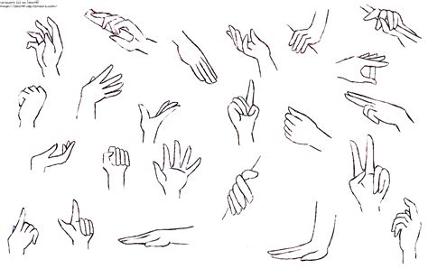 Hands Practice Ii By Izka197 On Deviantart