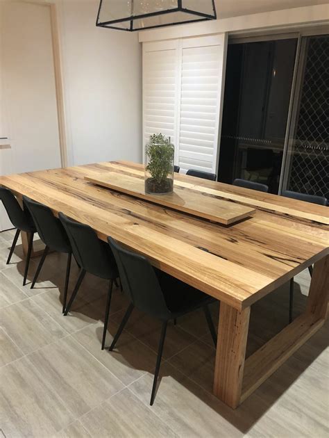 Timber Dining Table Designs Photos Cantik