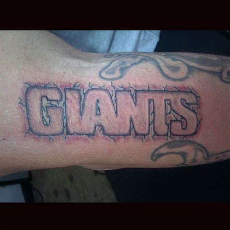 New York Giants Tattoo New York Giants Tattoos Tattoo Images