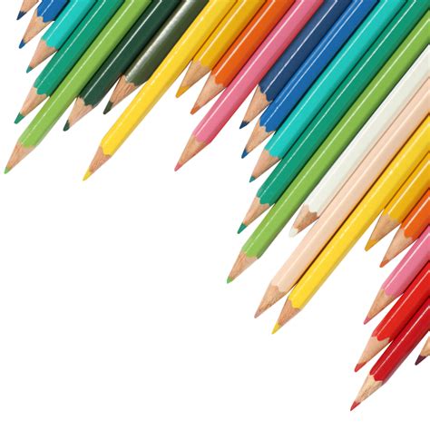 Colored Pencil Clip Art Books Banner Cliparts Png Download 800800