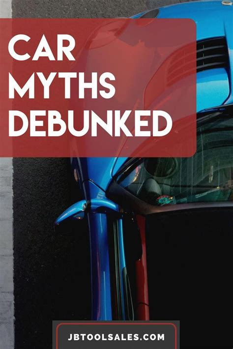 There Are Tons Of Myths And Misconceptions About Cars And How They Work