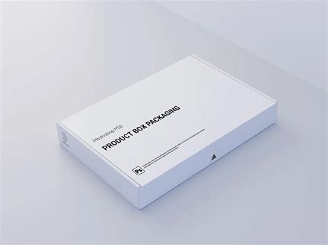 Product Box Packaging Mockup