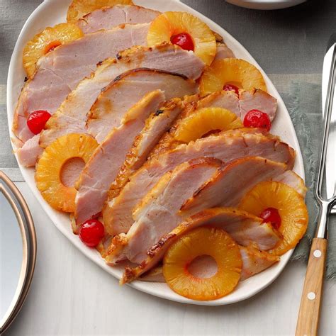 Baked Ham With Pineapple Recipe Taste Of Home