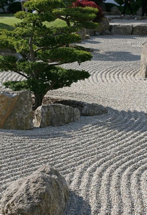 Zen Garden Sand Pattern Stock Photo Image Of Rake Ginkakuji 25144888