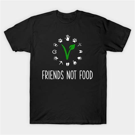 Vegan Shirt Friends Not Food Shirt Plant Based Shirt Vegan Present