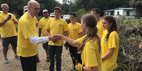 President Eyring Provides Lift To Puerto Rico St Thomas And Aids