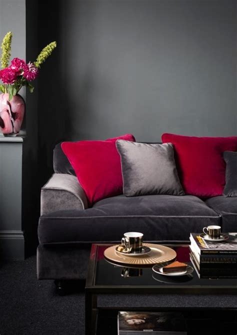 Get fantastic red room ideas on red home decor and decorating with red with these photos and 41 lively ways to use the color red. 39 Cool Red And Grey Home Décor Ideas - DigsDigs