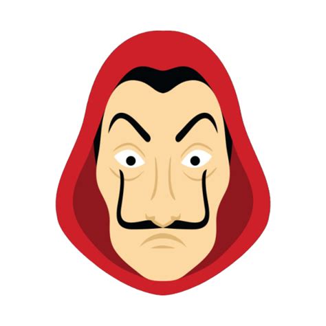 Money Heist Mask Png Isolated Hd Png Mart