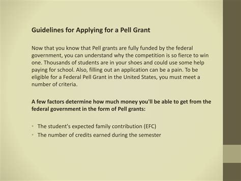Ppt Usa Federal Pell Grants A Primer Powerpoint Presentation Free