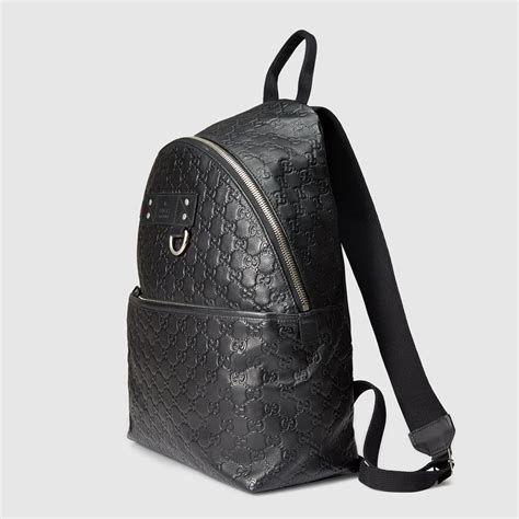 Gucci Women Rubber Guccissima Leather Backpack 268184af65n1060