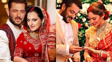 अभिनेत्री सोनाक्षी सिन्हा के साथ सलमान खान ने गुपचुप तरीके से कर ली शादी फोटो हुए सोशल मीडिया