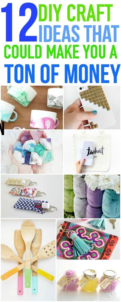 These 12 make and sell DIY craft ideas are a great way to earn extra