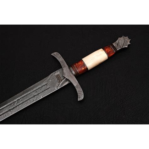 Damascus Viking Sword 9237 Black Forge Touch Of Modern