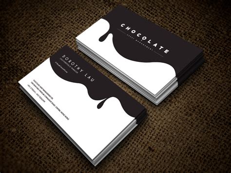 Chocolate Logo Design And Business Card Design On Behance