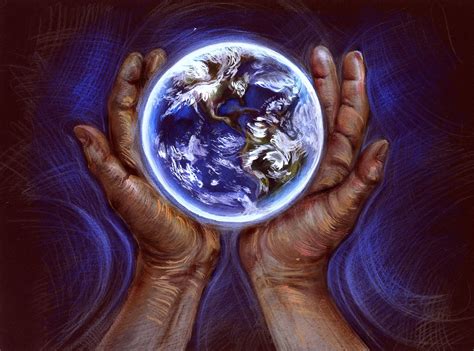 World In Your Hands Art