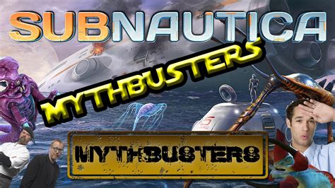 Can We Kill The Reaper Leviathan Subnautica Mythbusters Youtube