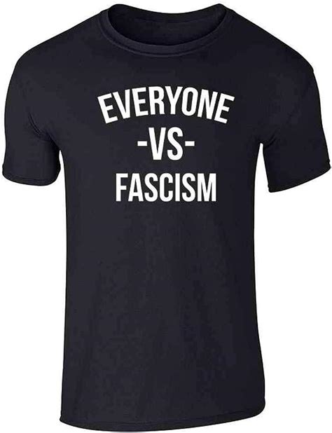 Pop Threads Everyone Vs Fascism Anti Fascist Graphic Tee T