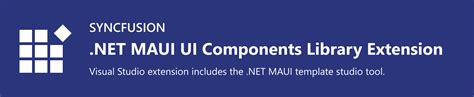 Net Maui Extensions Syncfusion Visual Studio Marketplace