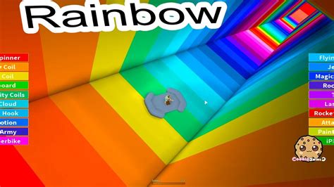 Jumping Into Rainbows Random Roblox Game Play With Cookie Swirl C