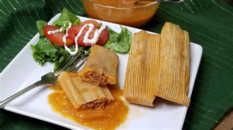 How To Make PORK TAMALES IN RED SAUCE STEP BY STEP YouTube