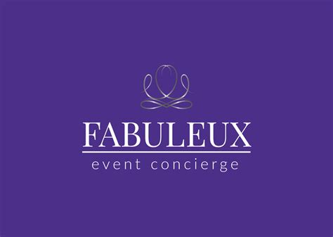 Fabuleux Event Consierge Brand Identity On Behance
