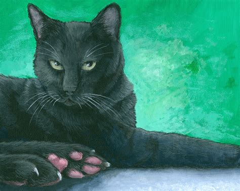 Black Cat By Reiynaa On Deviantart