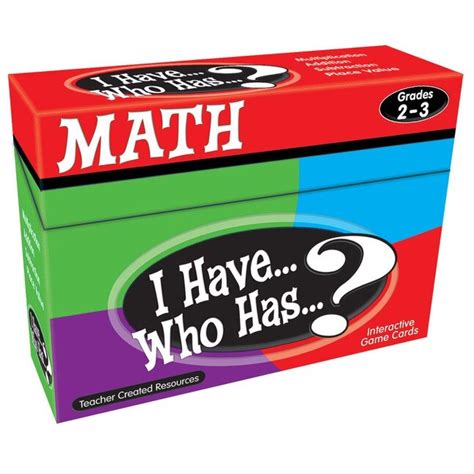 Teacher Created Resources Math Playing Card At