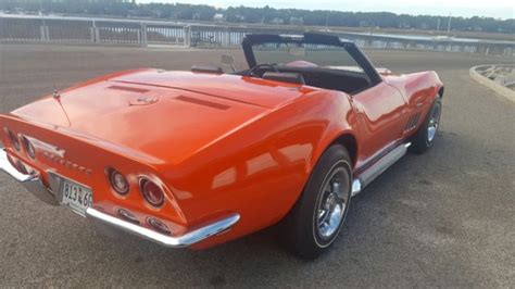 Seller Of Classic Cars 1969 Chevrolet Corvette Monaco Orangeblack