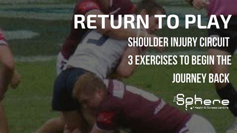 Rugby Fitness Drills Shoulder Injury Return To Play Youtube