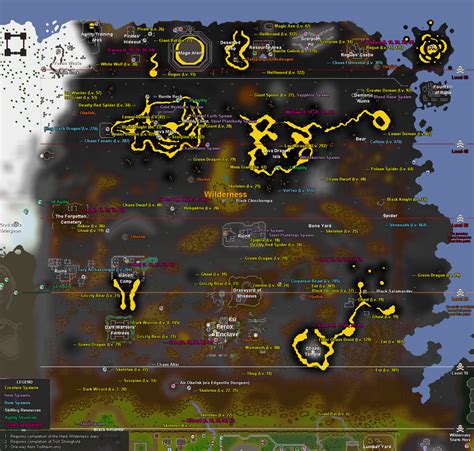 28 Osrs Wilderness Slayer Map Maps Database Source