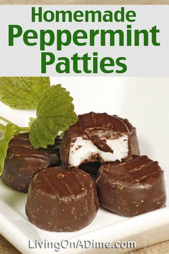 Homemade Party Mints York Peppermint Patties Peppermint Patty