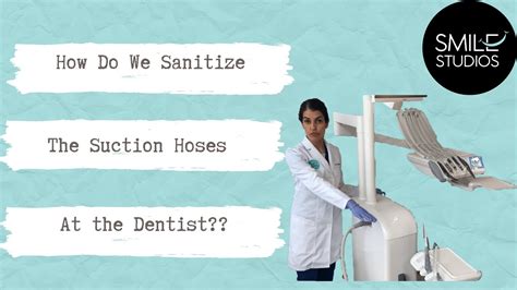 How Do Dental Clinics Clean The Suction Hoses Youtube