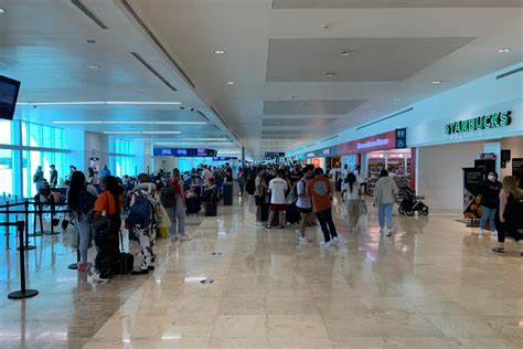 Cancun International Airport Adds New Self Check In Kiosks To Tackle
