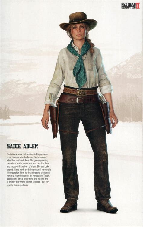 Sadie Adler Rdr2 Characters Guide Bio And Voice Actor