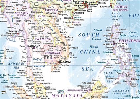 Asia Political Maps Buy Illustrator Aics And Pdf Asia Political Map