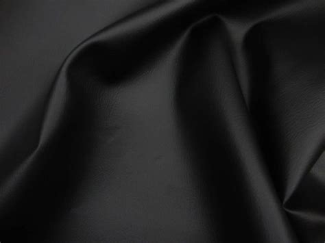 Vinyl Faux Leather 55 Wide Black Upholstery Fabric Yard Rolled Ebay