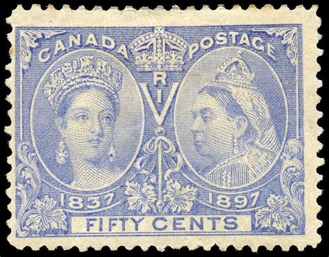 Buy Canada 60ii Queen Victoria Jubilee Mint Fine 1897 50