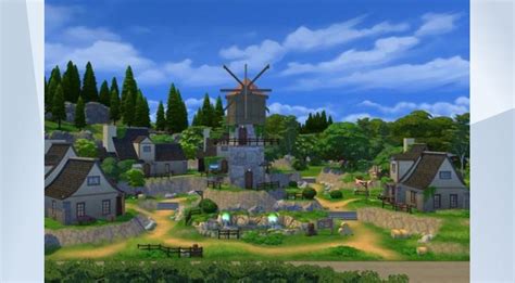 Here S Genshin Impact S Springvale Village In The Sim