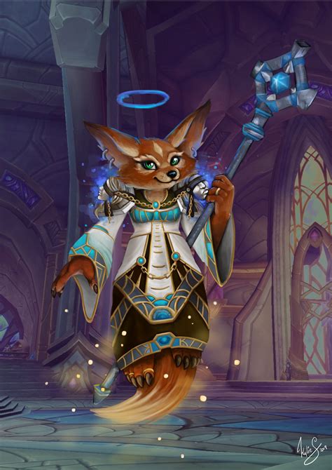 Vulpera Priest By Theseismica On Deviantart