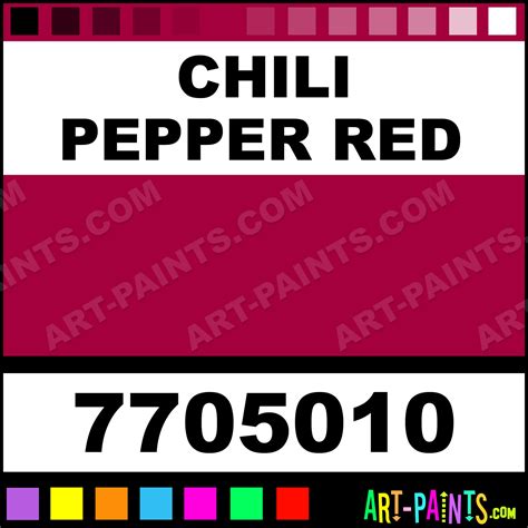 Chili Pepper Red Pinata Colors Calligraphy Ink Paints And Pigments For
