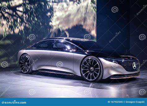 Show Car Mercedes Benz Eqs Concept At Iaa Vision Electric S Class