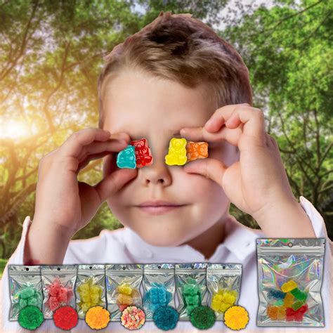 Fun Flavors Box Gummy Bears Freeze Dried Candy Sampler Variety Pack