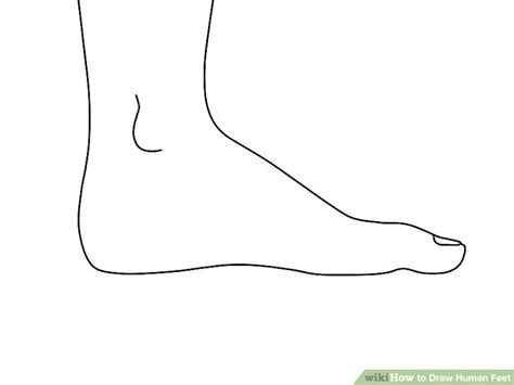 3 Ways To Draw Human Feet Wikihow